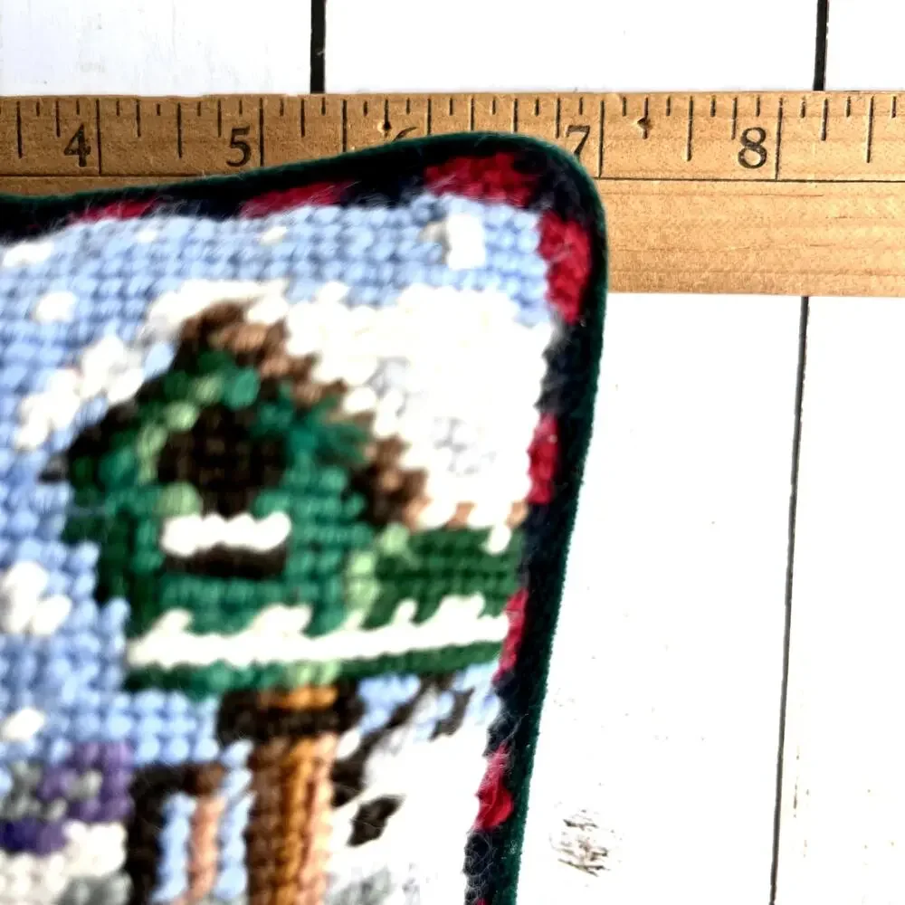 Unbranded vtg needlepoint